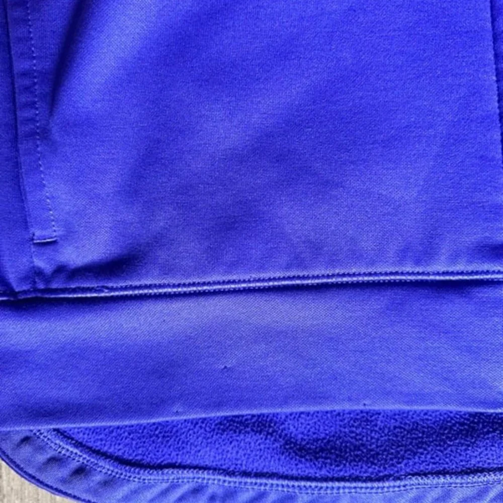 Adidas Girls Rainbow Metallic Zip Up Hoodie Purple and Black‎ Size XL 14/16